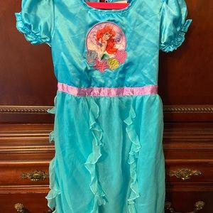 Disney dress up Ariel satin nightgown/dress up